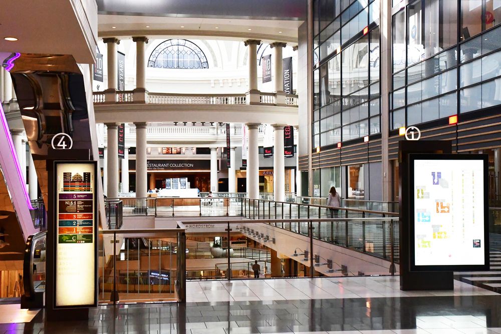 Shops in Westfield San Francisco Shopping Center