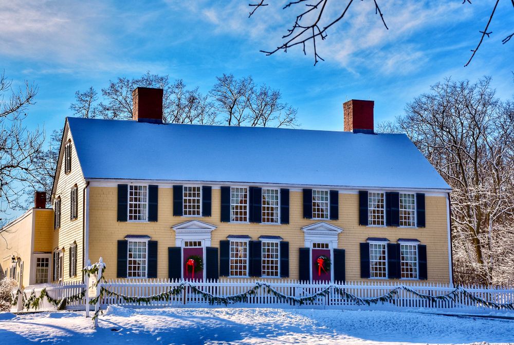 Exterior of the Artemas Ward House