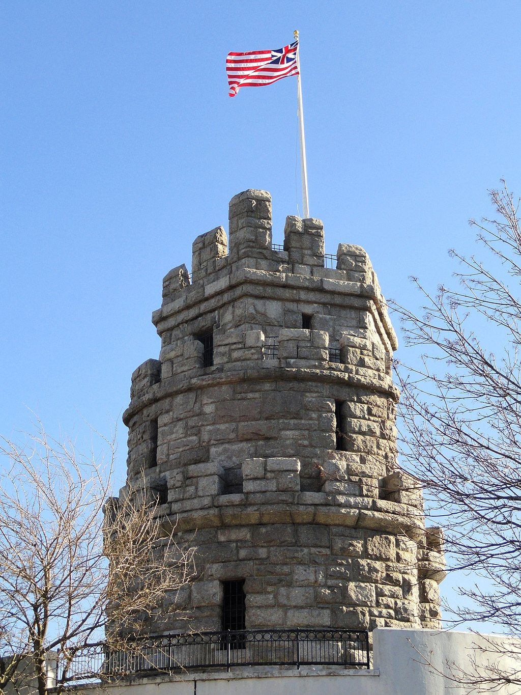 Exterior of the Prospect Hill Tower