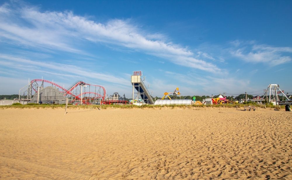 The rides at Palace Playland