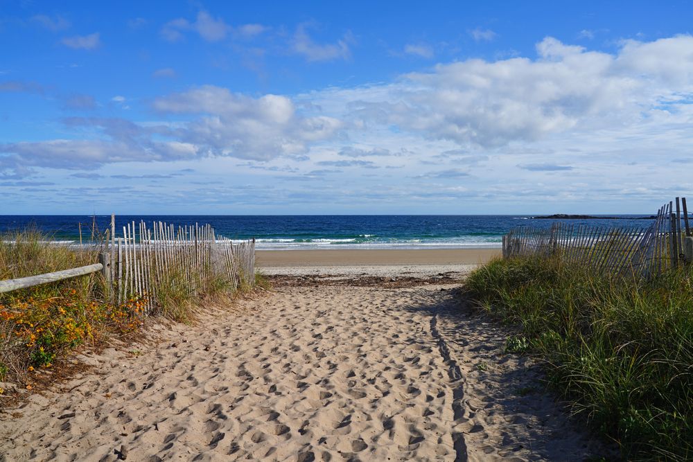 Sand at Scarborough Beach State Park