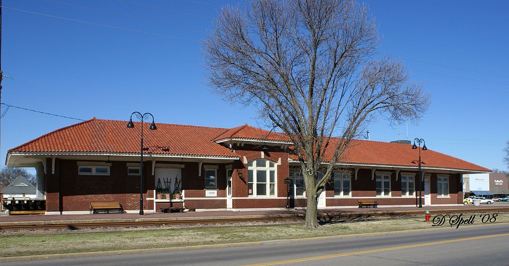 Exterior of the Sikeston Depot Museum & Gallery