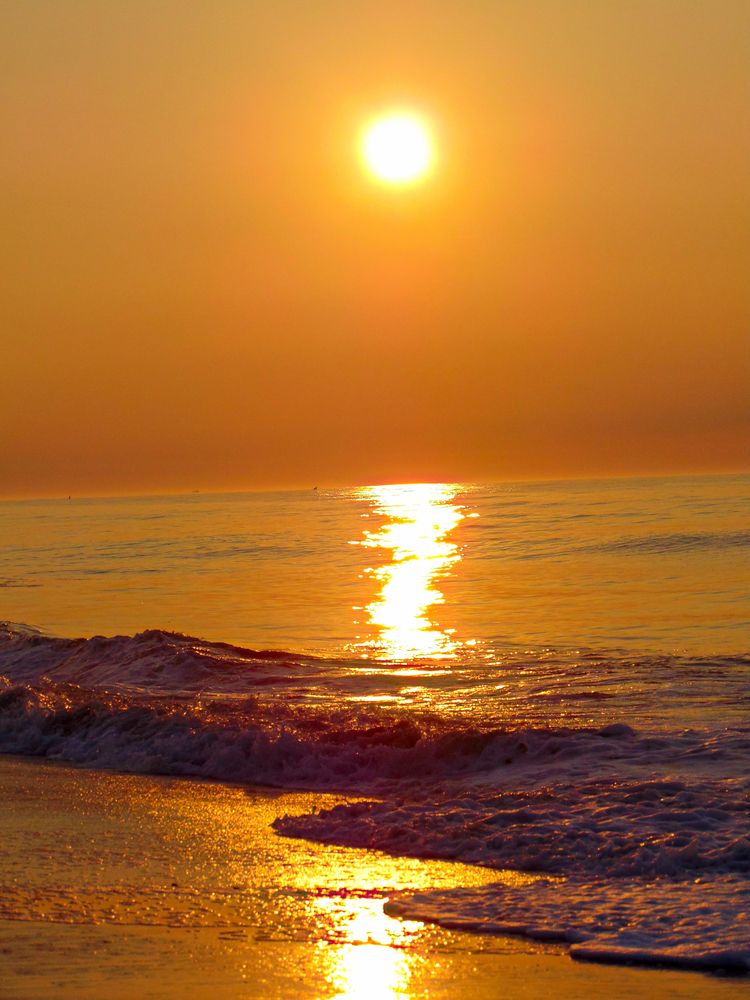 Gorgeous sunrise at Brigantine Beach
