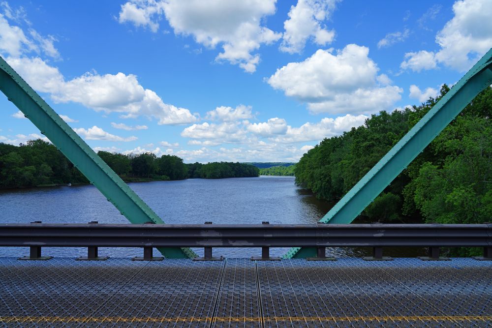 View of the river from Centre Bridge