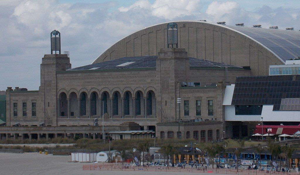 Exterior of Jim Whelan Boardwalk Hall