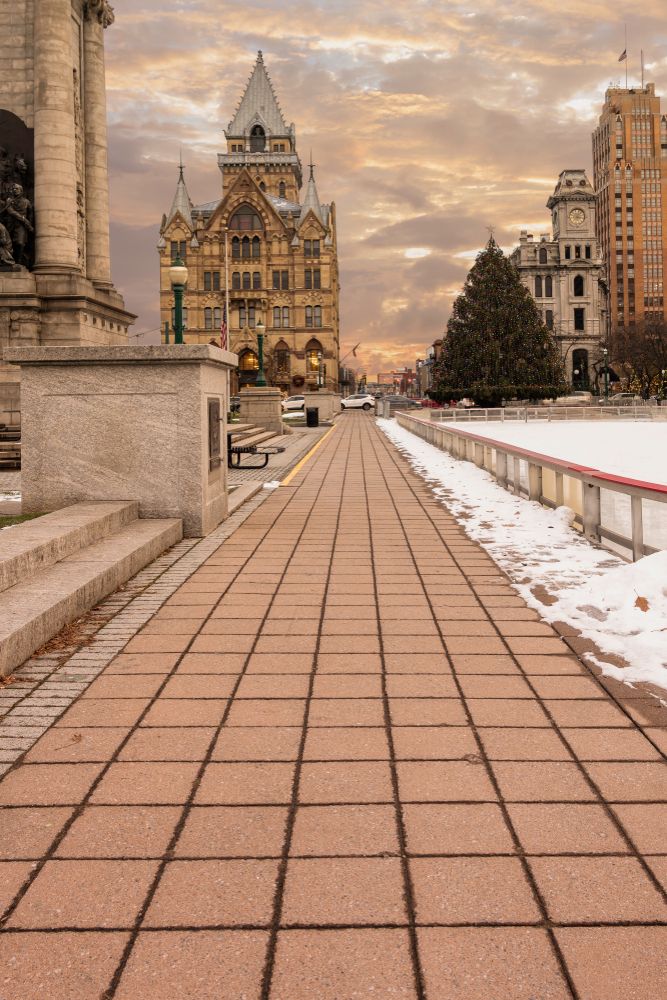 Walkway at Clinton Square