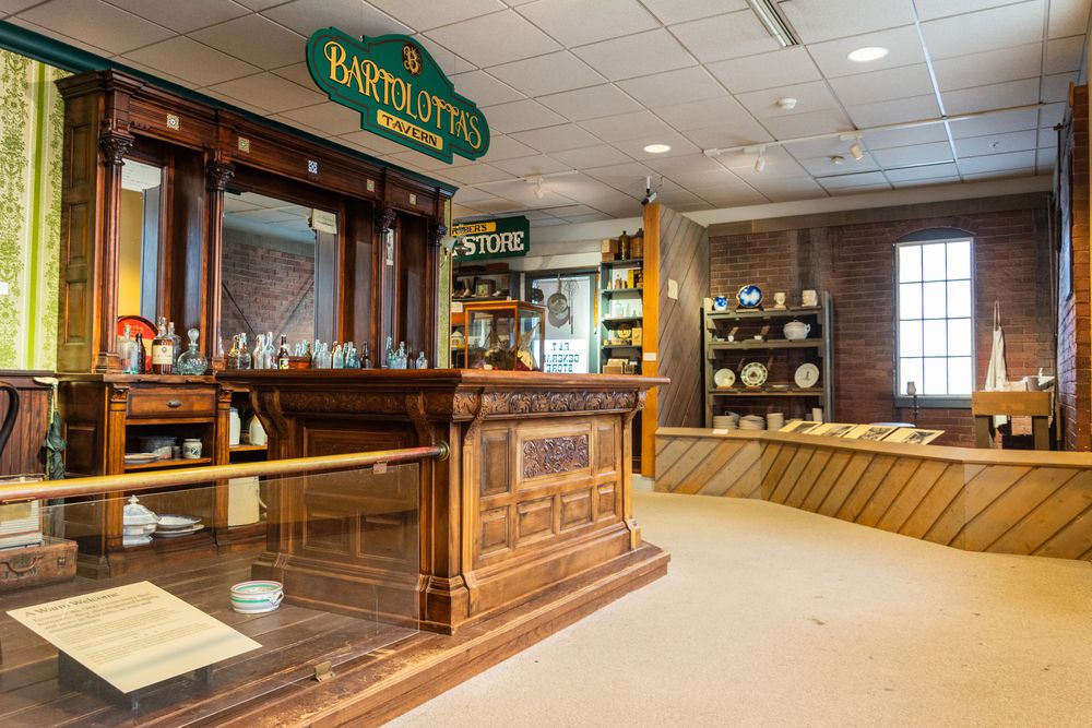 Interior of the Erie Canal Museum