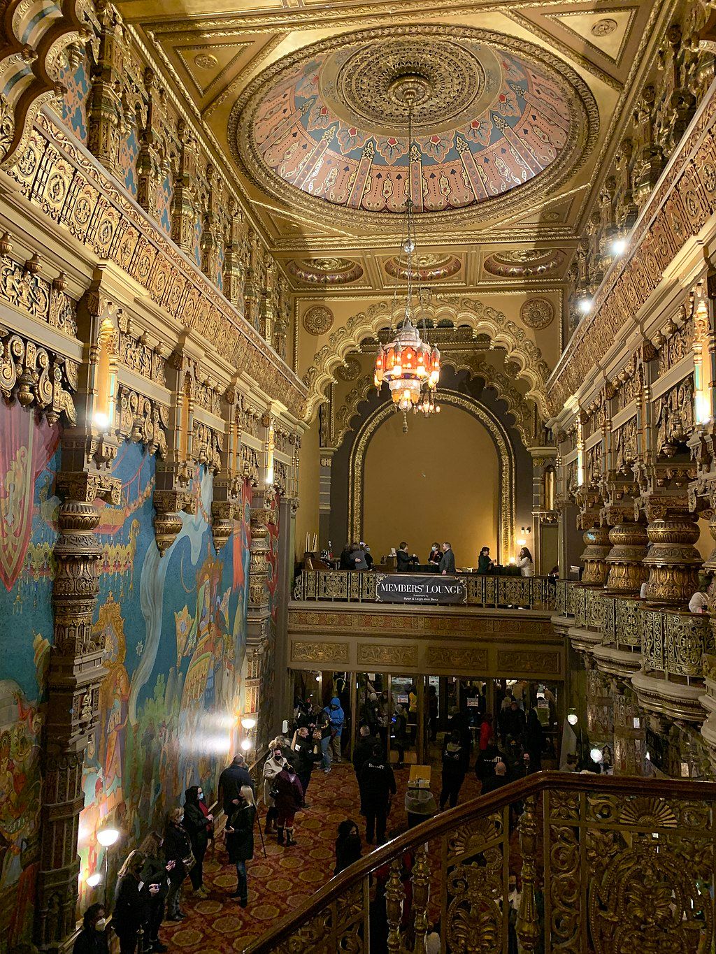 Grand interior of Landmark Theatre