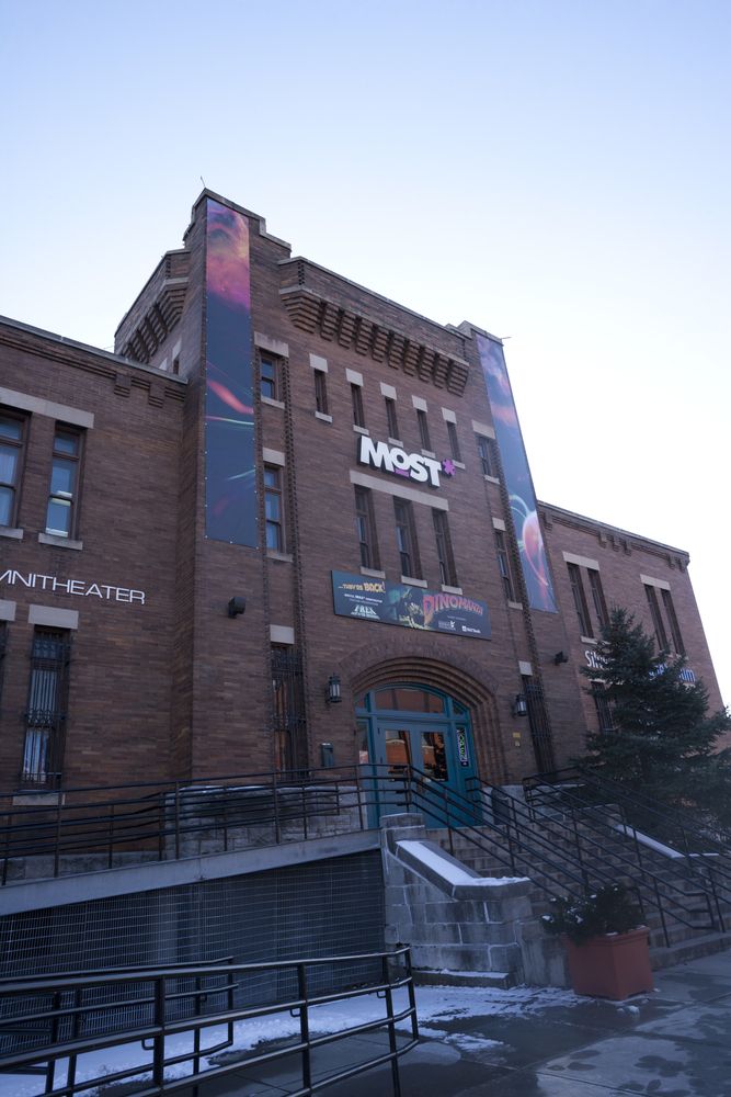 Entrance to the Milton J. Rubenstein Museum of Science & Technology