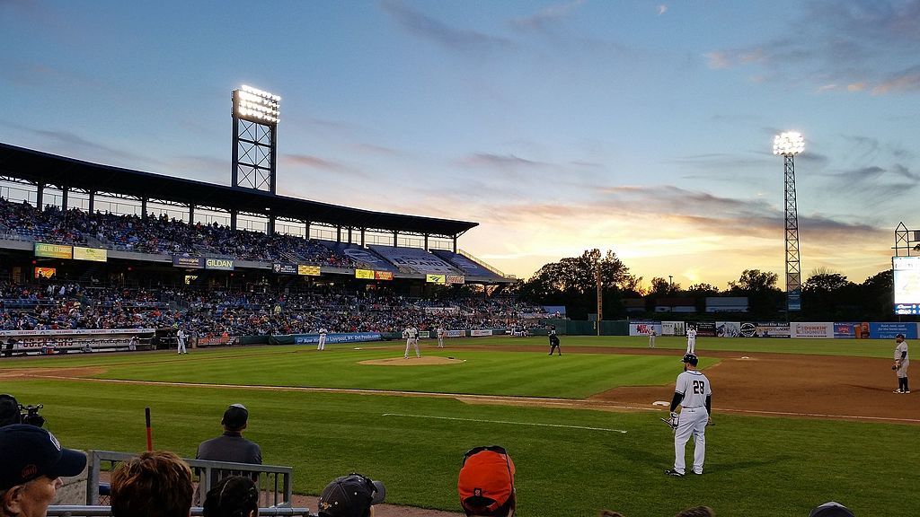 The field of NBT Bank Stadium