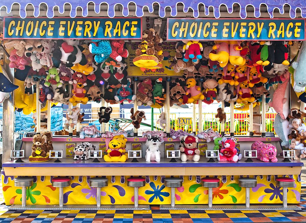 Carnival game at New York State Fairgrounds
