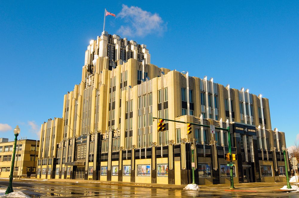 Exterior of the Niagara Mohawk Building