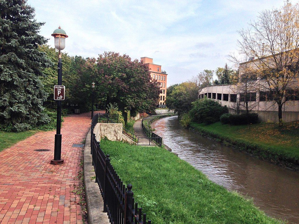 Pathway of Onondaga Creekwalk