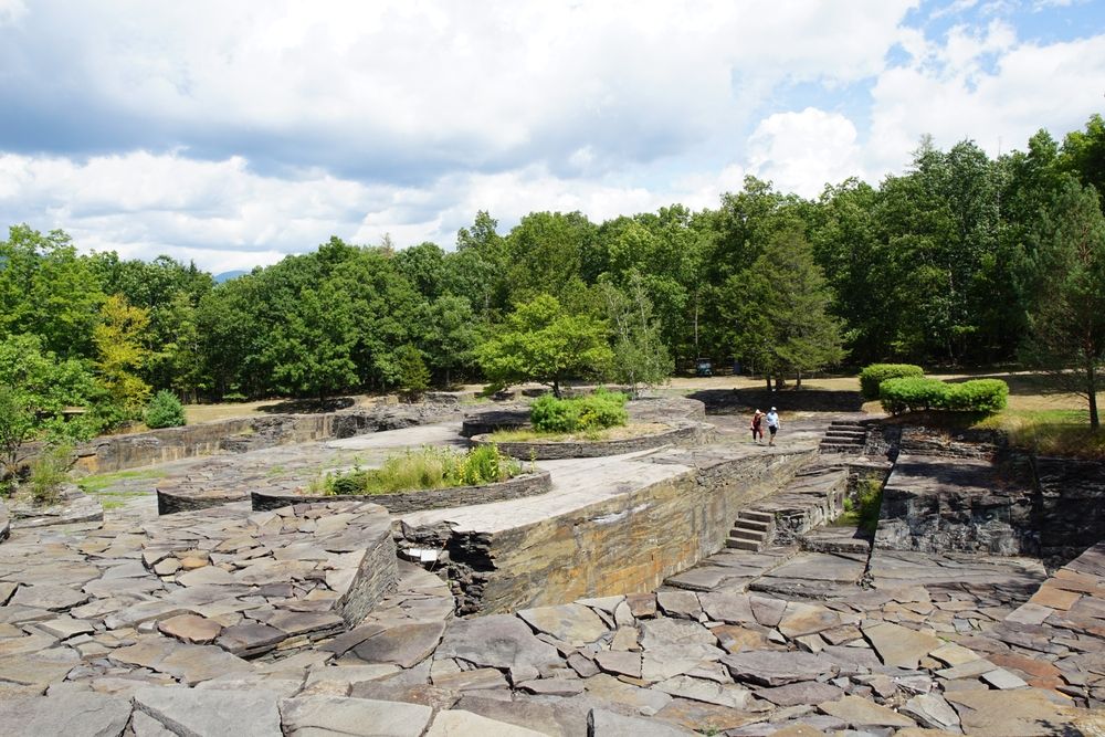 The grounds of Opus 40