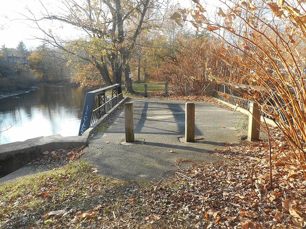 Bridge over the waters at Paul T. Given County Park
