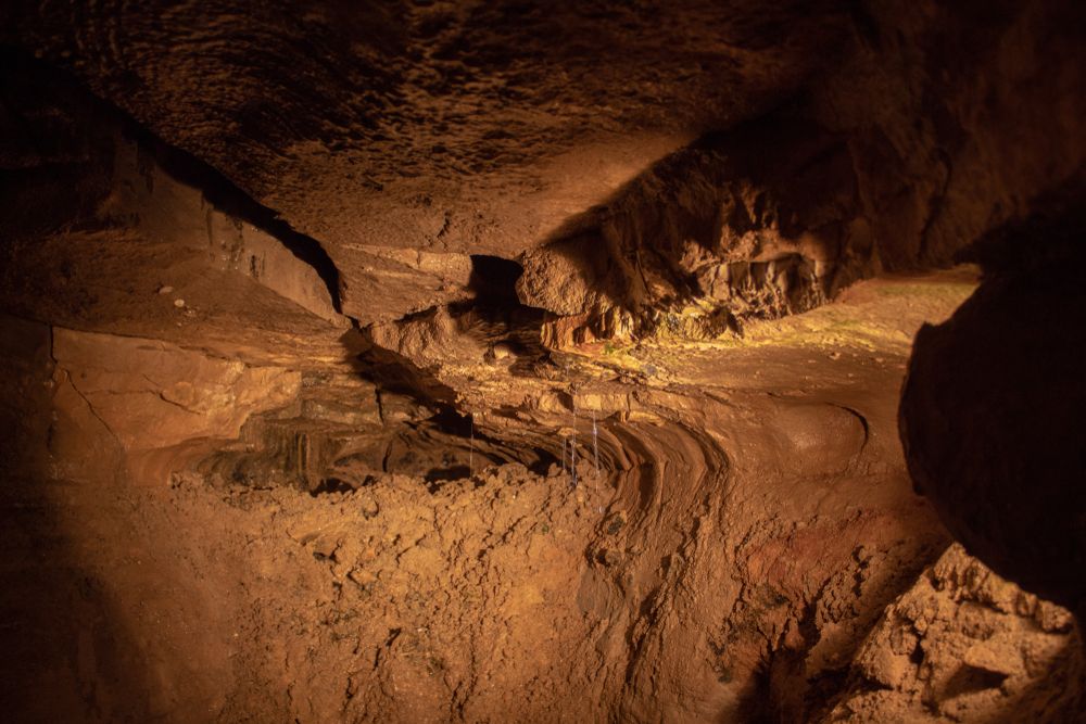 Interior of the Ohio Caverns