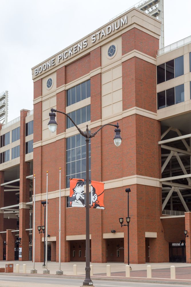 Facade of the Boone Pickens Stadium