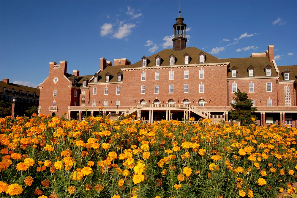 Beautiful flowers at the Botanic Gardens at Oklahoma State University