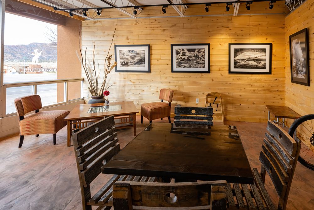 Inside view of Kanab Creek Bakery