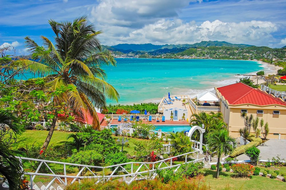View of Grand Anse Beach