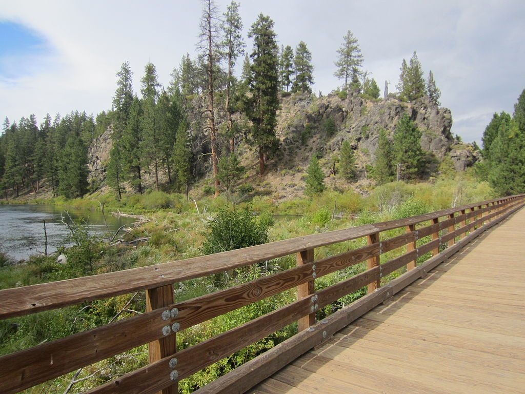 Trail leading to Benham Falls