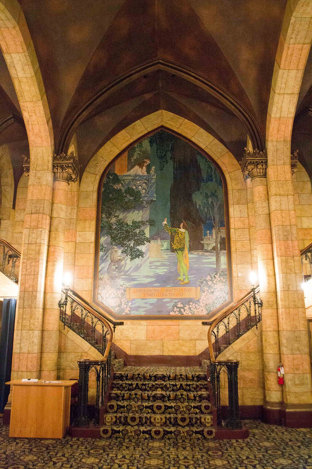 The lobby of Elsinore Theatre