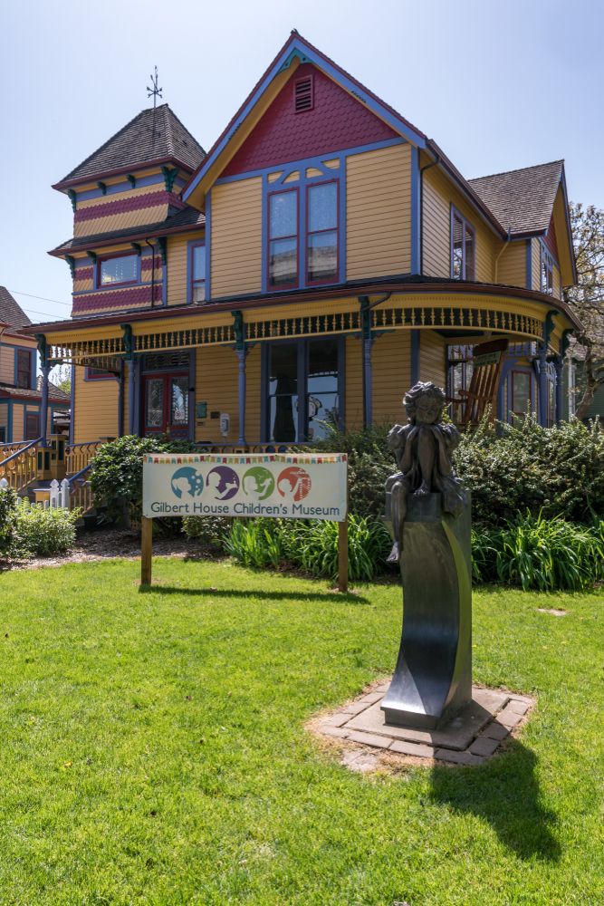 Exterior of the Gilbert House Children's Museum