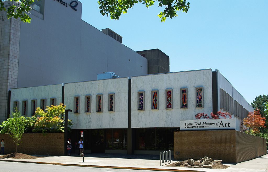 Exterior of the Hallie Ford Museum of Art