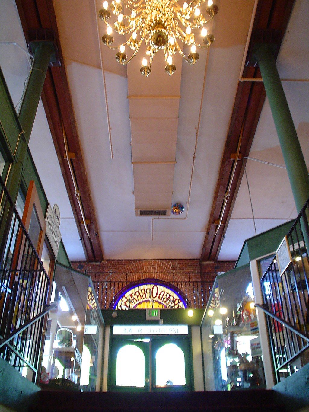 Interior of Reed Opera House