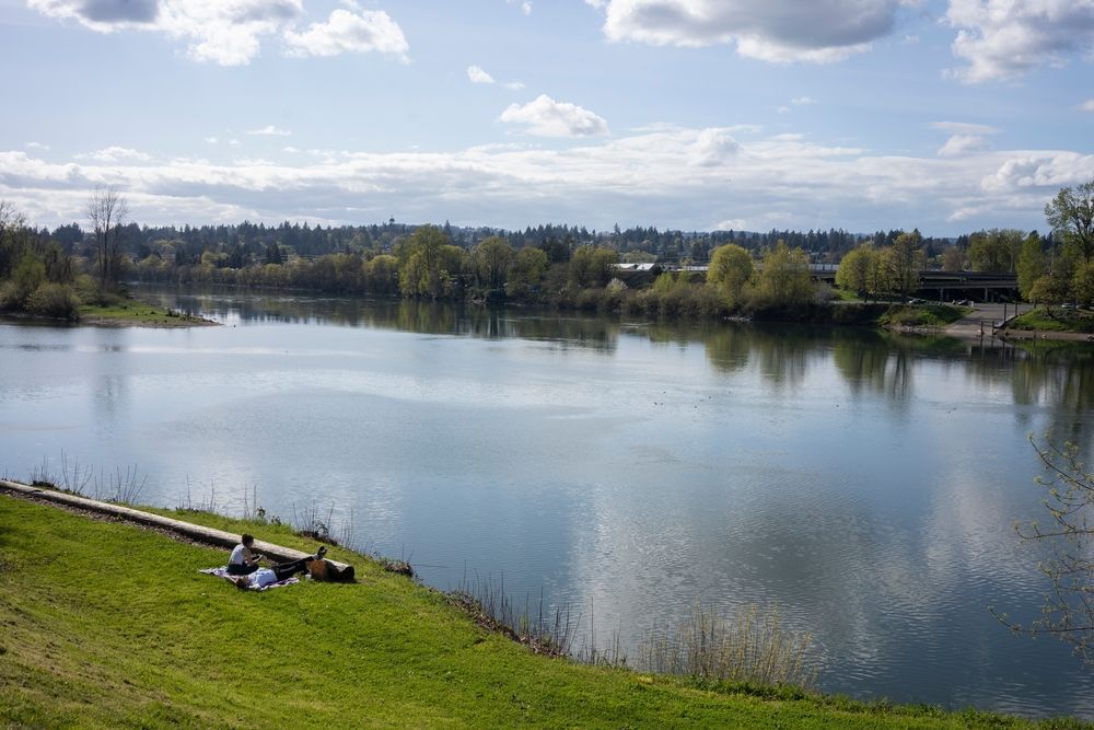 Scenic view from Riverfront City Park
