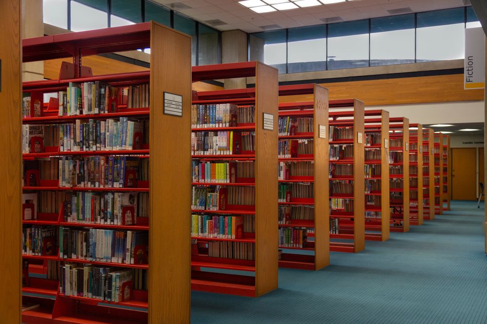 Interior of the Salem Public Library
