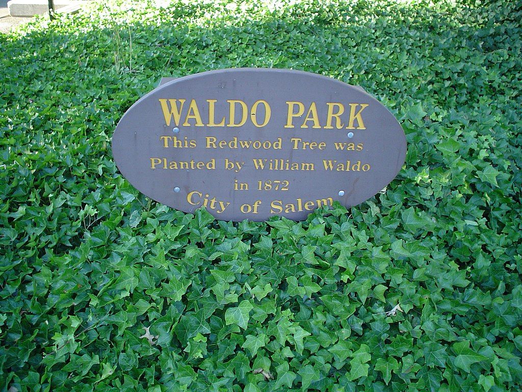 Signage of Waldo Park