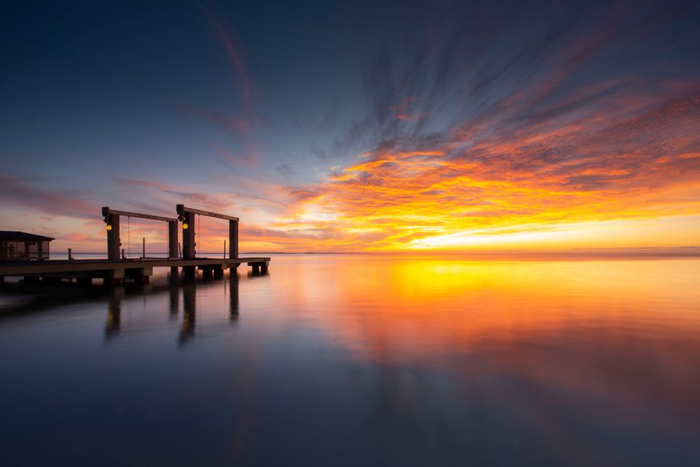 Sunset in South Padre Island