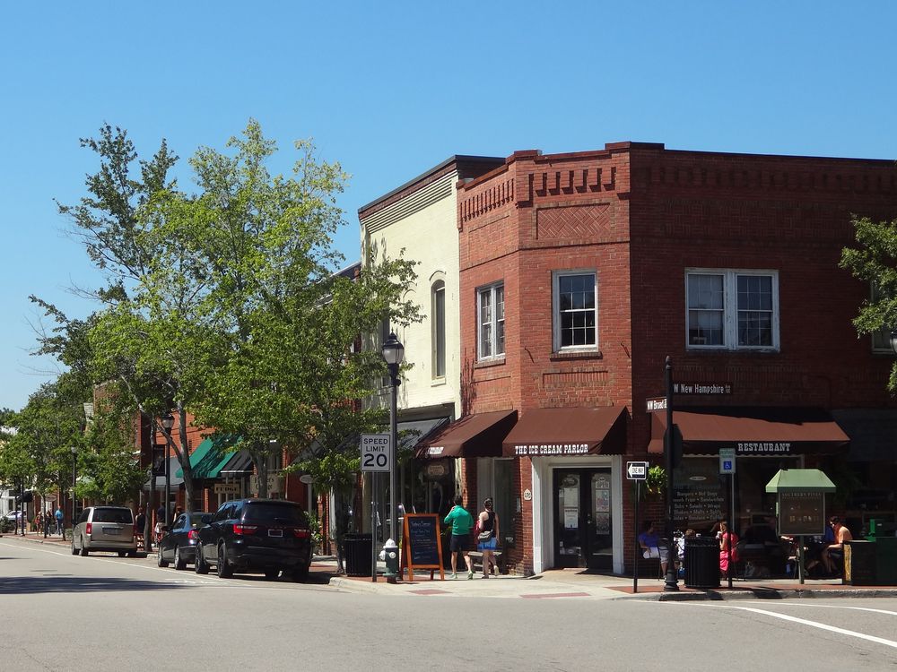 Downtown in Southern Pines