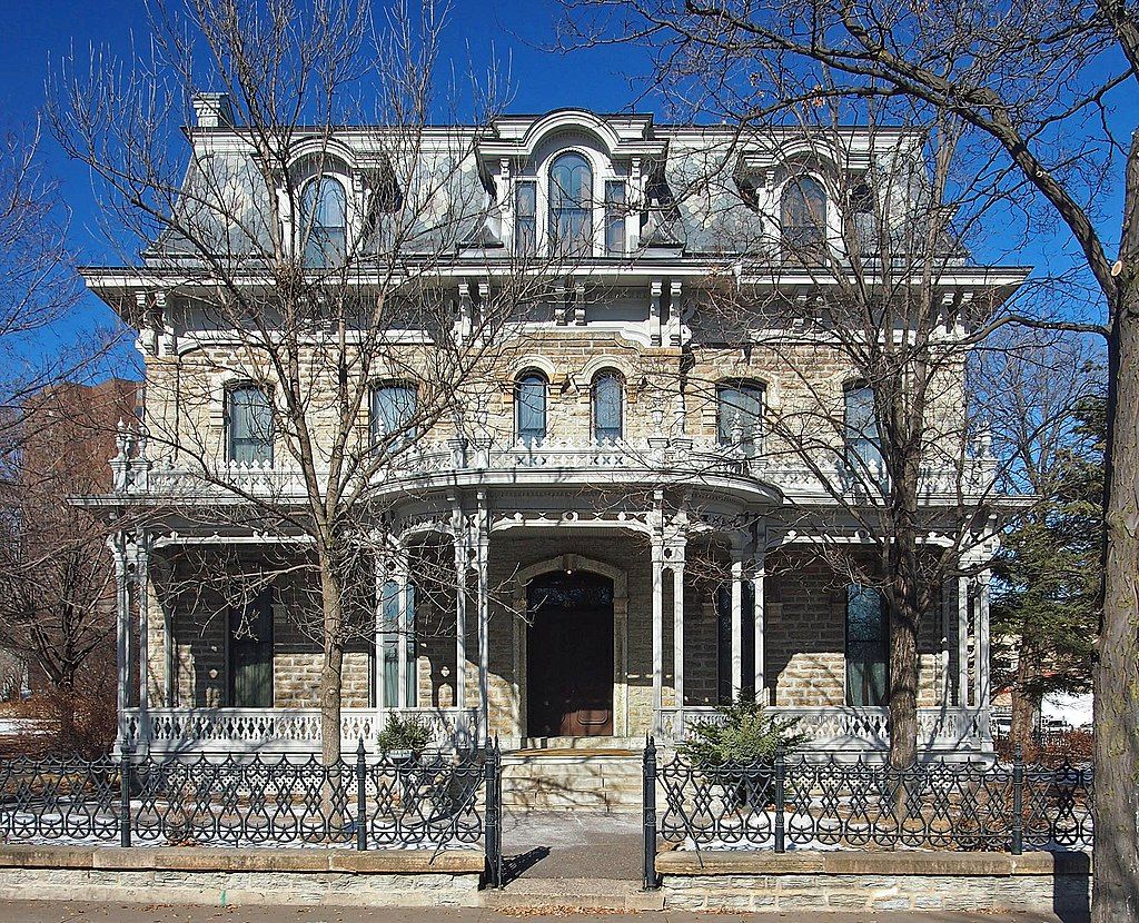 Exterior of the Alexander Ramsey House