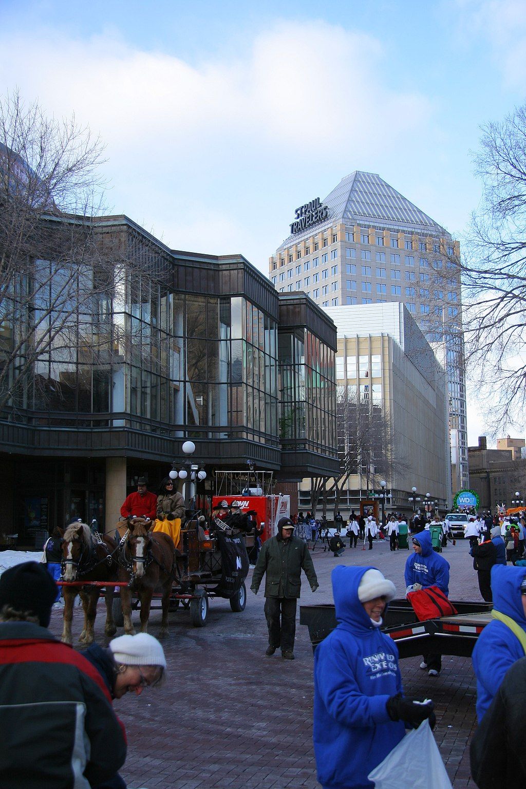 Exterior of the Ordway Center for the Performing Arts