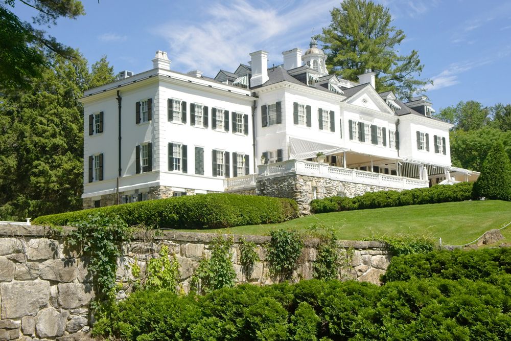 Exterior of Edith Wharton’s Home