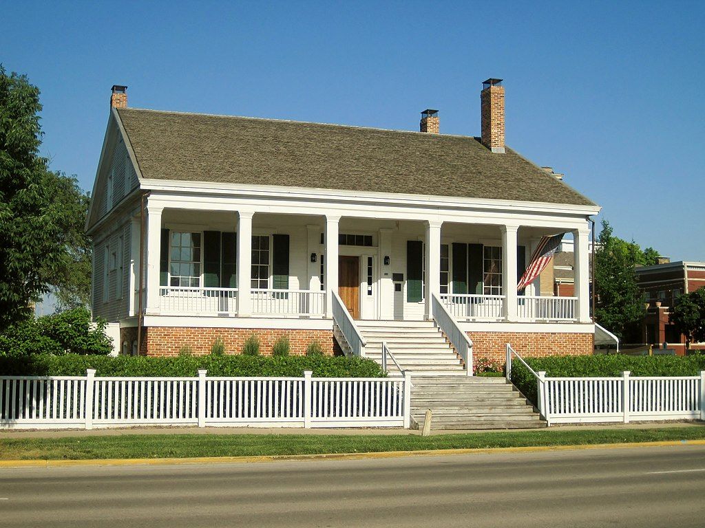 Exterior of Elijah Iles' house