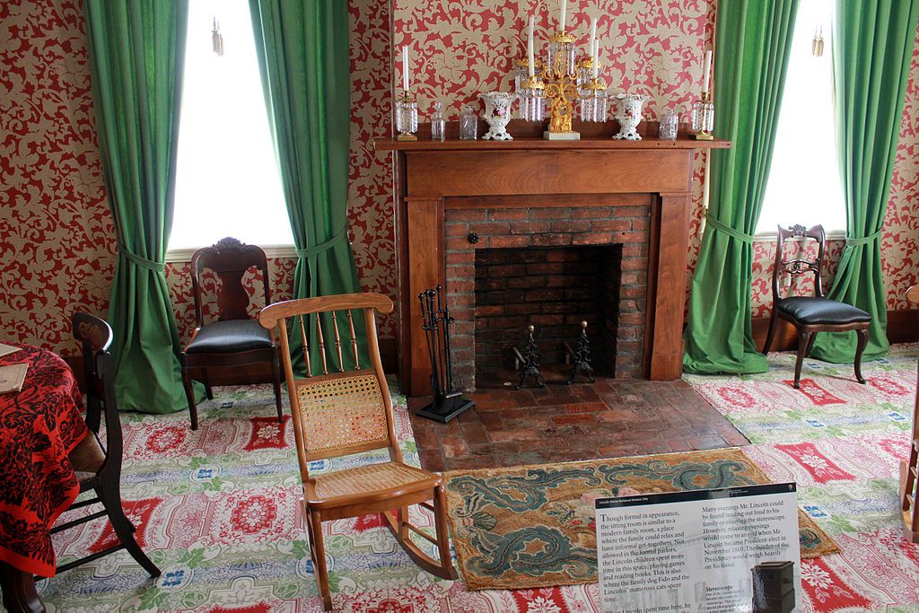 Interior of House of Abraham Lincoln