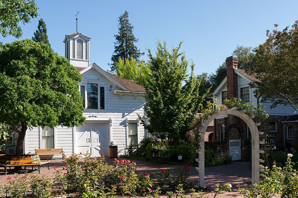 Exterior of the Luther Burbank Home