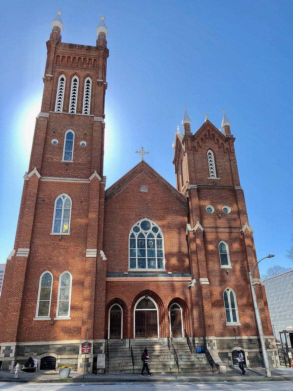 Exterior of the Catholic Shrine of the Immaculate Conception