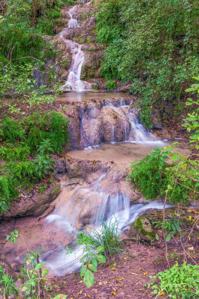 Gorman falls at Colorado Bend State Park