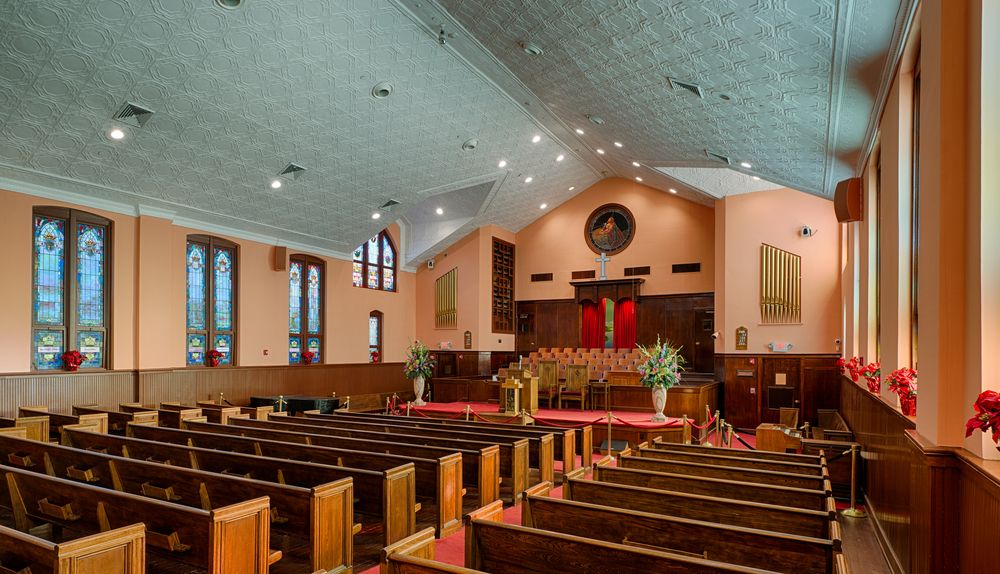 Interior of the Ebenezer Baptist Church