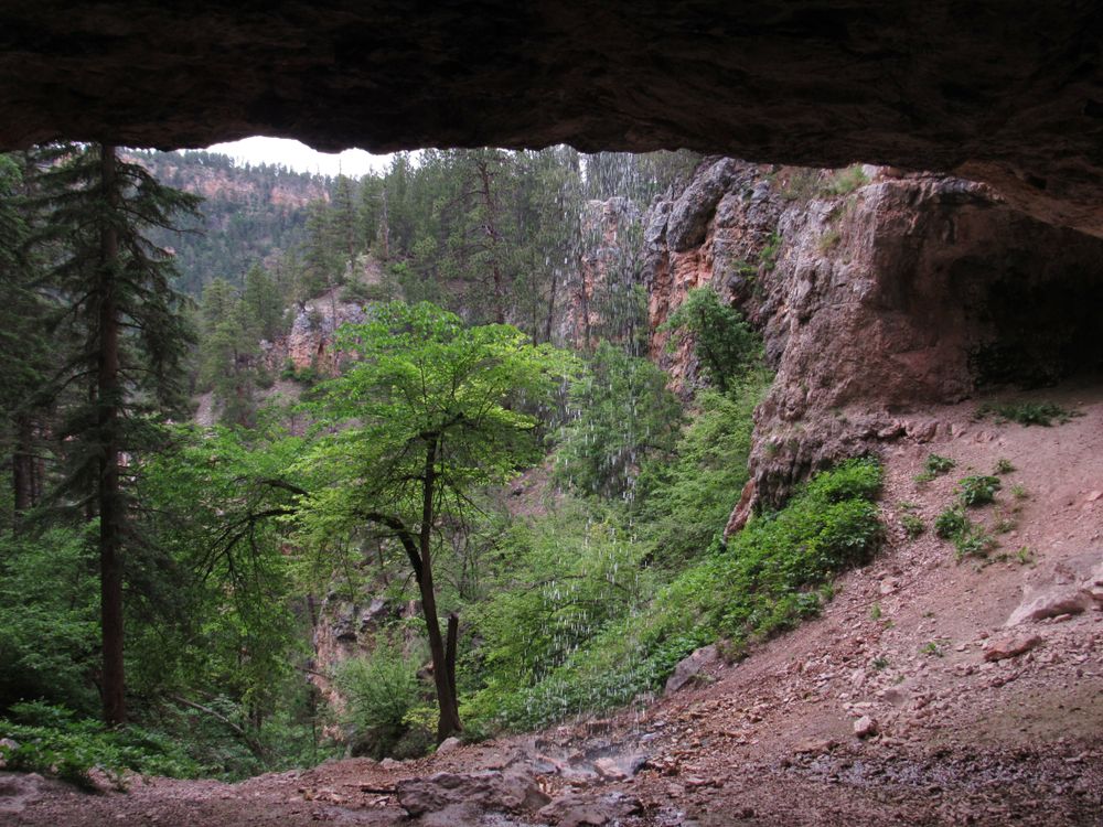 Scenic view from the Community Caves