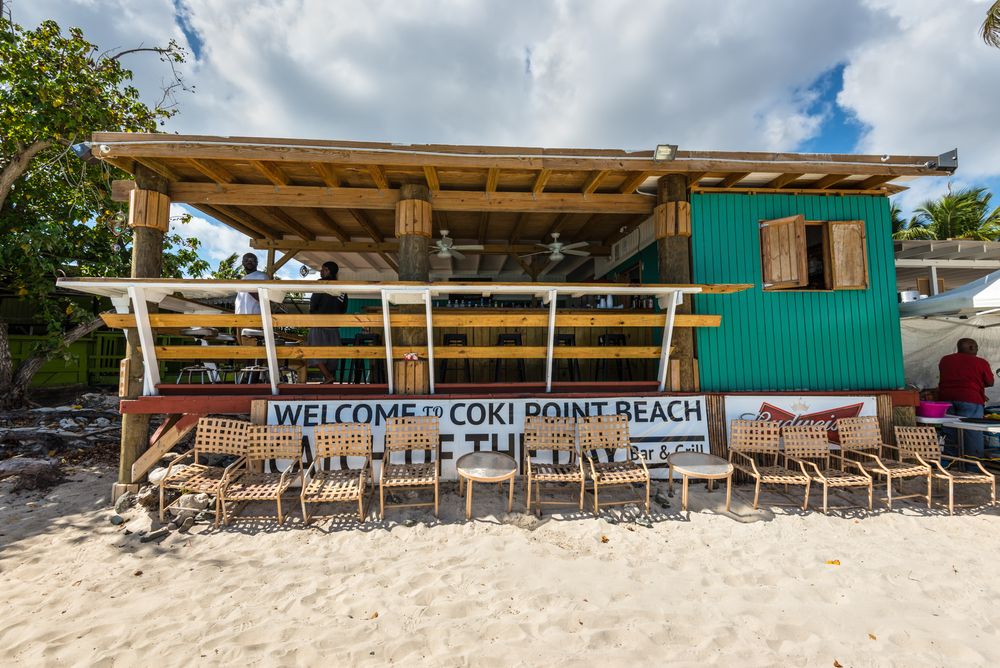 A cafe at Coki Beach