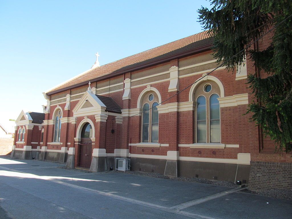 Exterior of St. Raphael's Catholic Church