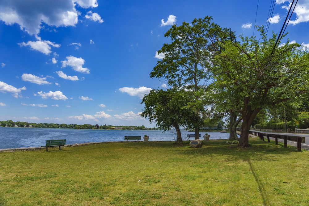View of Cove Island Park