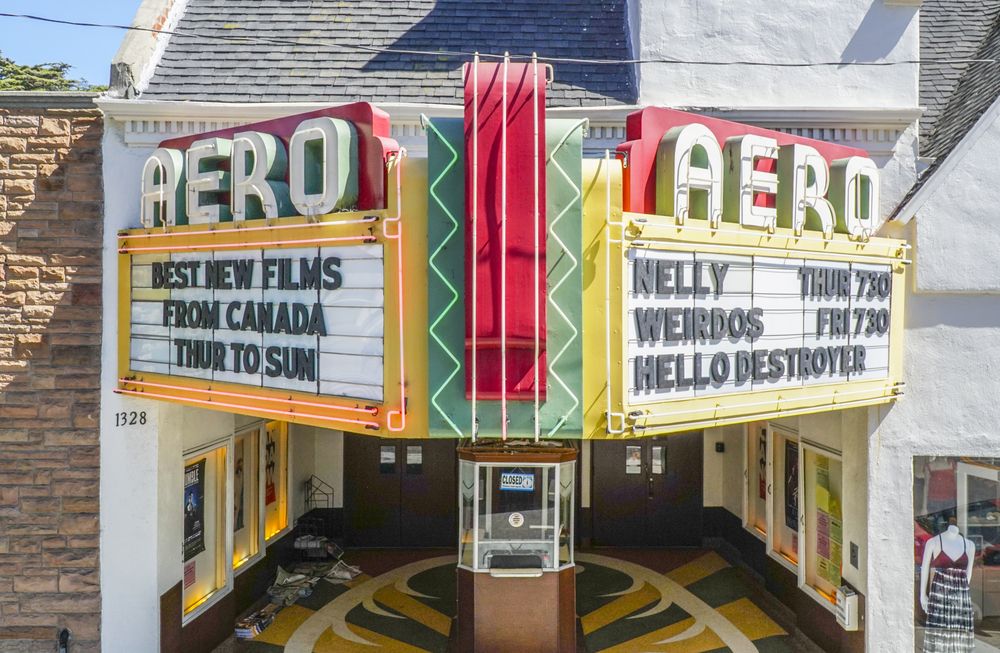 Film schedules at Aero Theatre