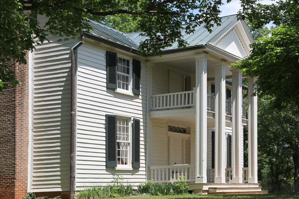 Exterior of Sam Davis Home