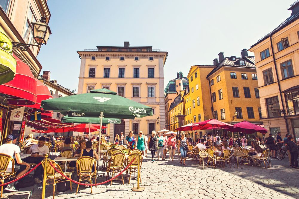 Deep Breath During Fika Hour in Stockholm